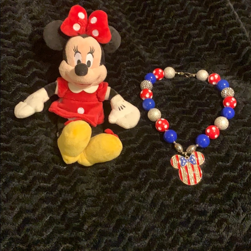 Disney inspired beaded necklace